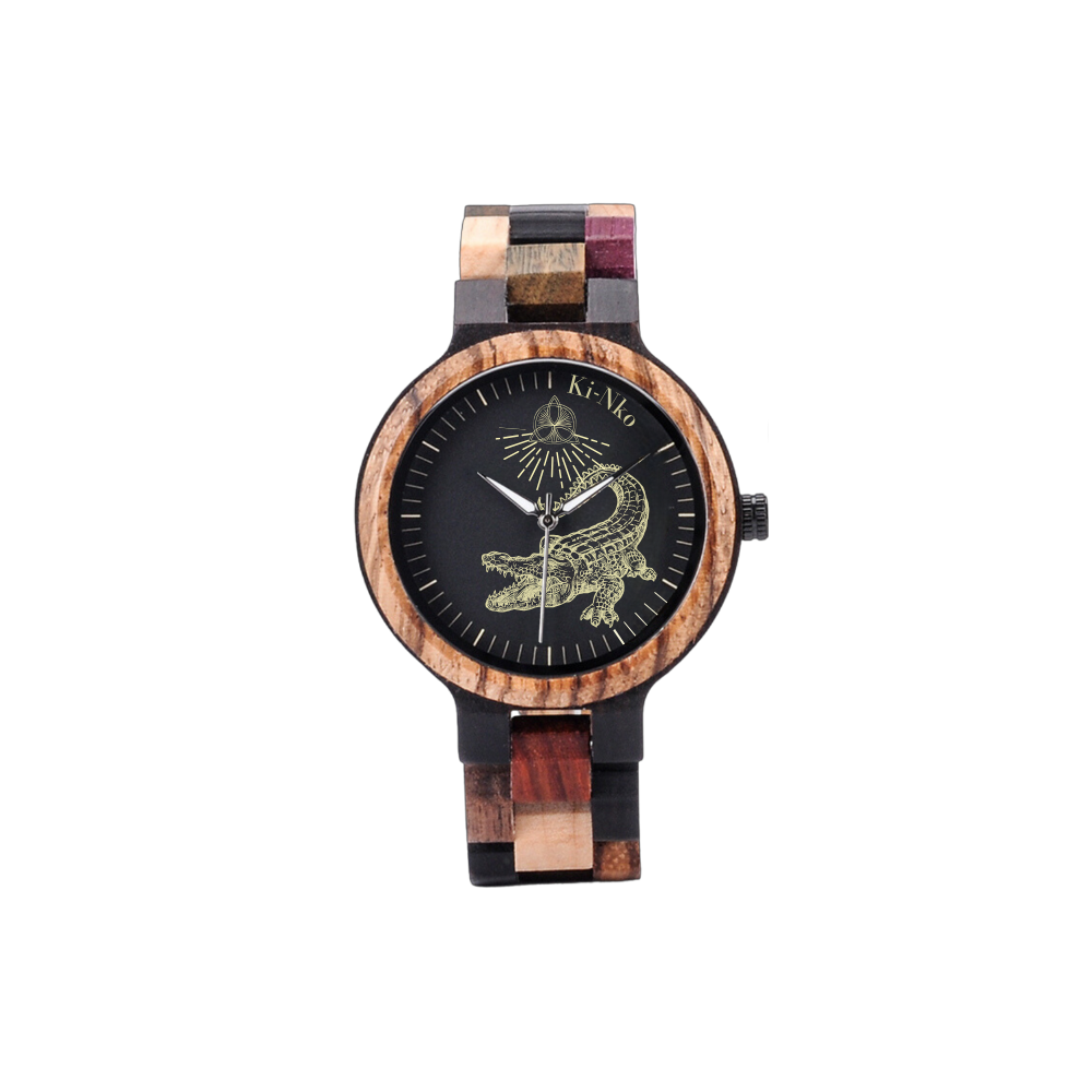 Les montres Ki-Nko TOTEM Lite Crocodile