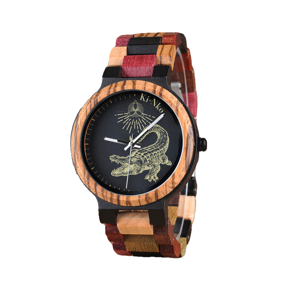 Les montres Ki-Nko TOTEM Lite Crocodile