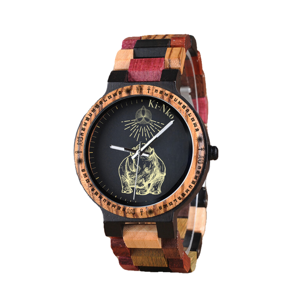 La montre Ki-Nko TOTEM TALISMAN Rhinocéros