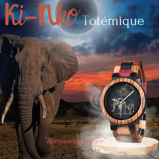 Les montres Ki-Nko TOTEM Lite Éléphant