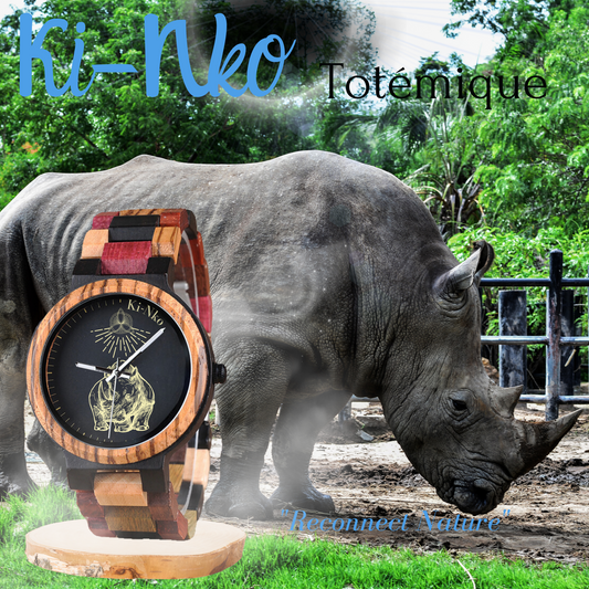 Les montres Ki-Nko TOTEM Lite Rhinocéros