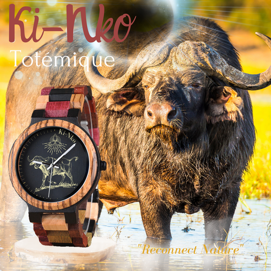 Les montres Ki-Nko TOTEM Lite Buffle