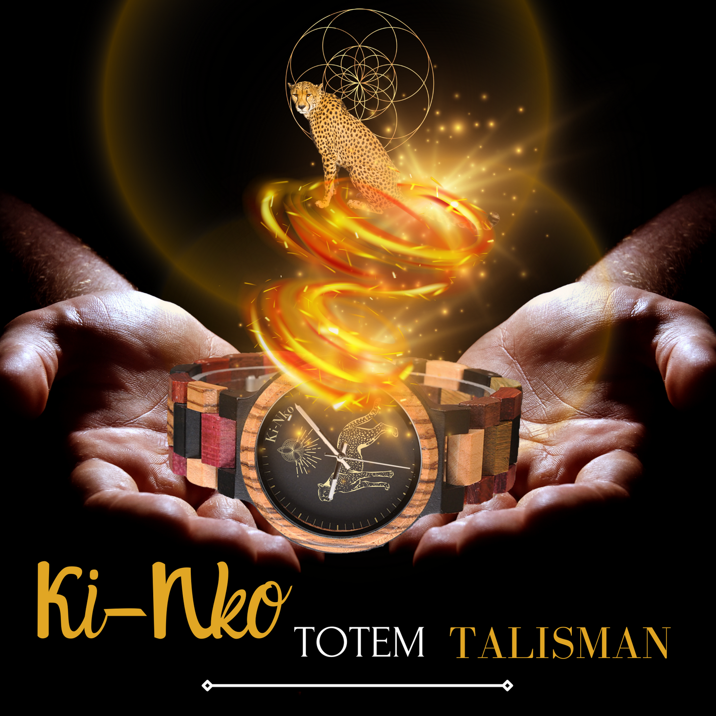 La montre Ki-Nko TOTEM TALISMAN Guépard